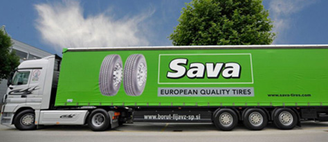 Sava teherautó